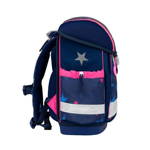 Iskolatáska, fémcsat, BELMIL "Classy Sparkling Star", csillagok