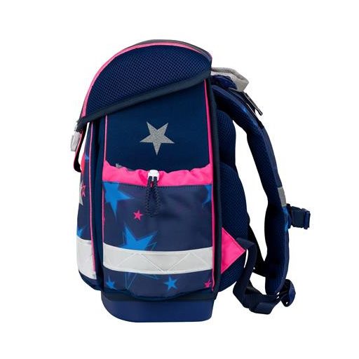 Iskolatáska, fémcsat, BELMIL "Classy Sparkling Star", csillagok