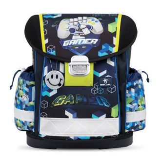   Iskolatáska, fémcsat, BELMIL "Classy Pixel Cube Game", pixel