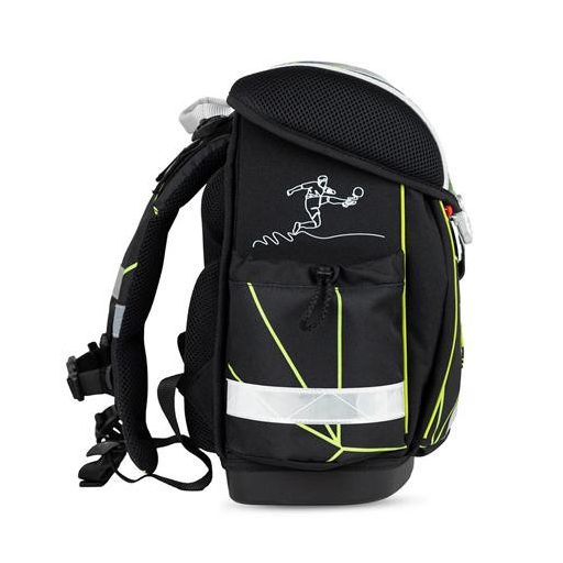 Iskolatáska, fémcsat, BELMIL "Classy Player", foci