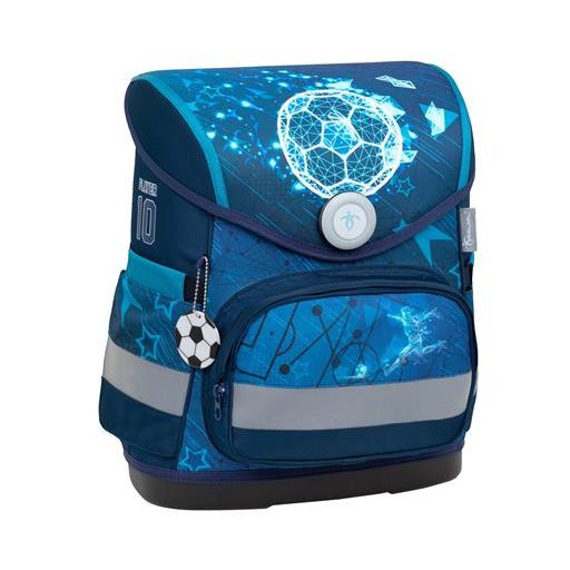 Iskolatáska, mágneszárral, BELMIL "Compact Footballers", foci