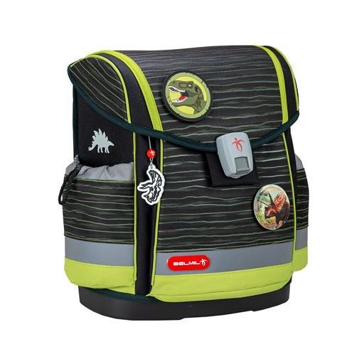 Iskolatáska, mágneszárral, BELMIL "Classy Plus Prehistoric Times", dinoszaurusz