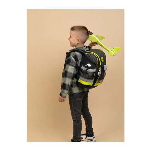 Iskolatáska, mágneszárral, BELMIL "Classy Plus Prehistoric Times", dinoszaurusz