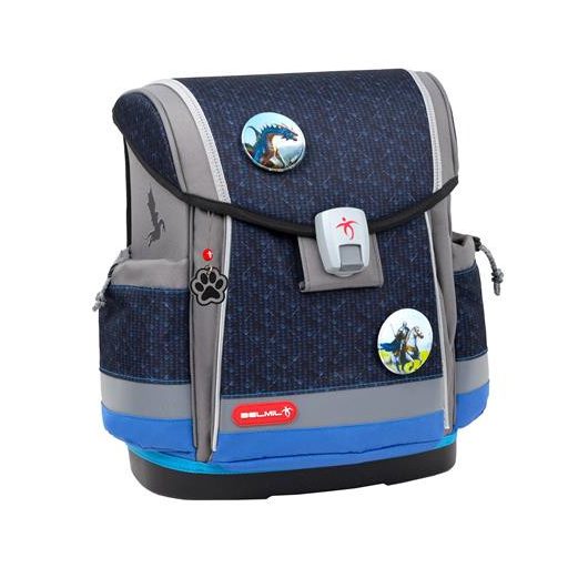 Iskolatáska, mágneszárral, BELMIL "Classy Plus World of Dragons", sárkányok világa