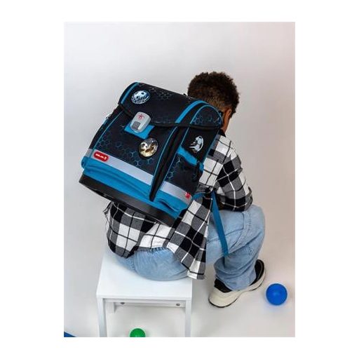 Iskolatáska, mágneszárral, BELMIL "Classy Plus Kick the Ball", foci