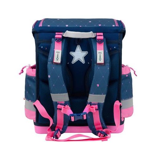 Iskolatáska, mágneszárral BELMIL "Classy Plus Hearts", szivecske