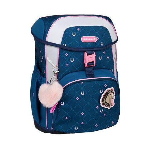 Iskolatáska, csatos, BELMIL "Maxi Meet your Horses", lópatkó