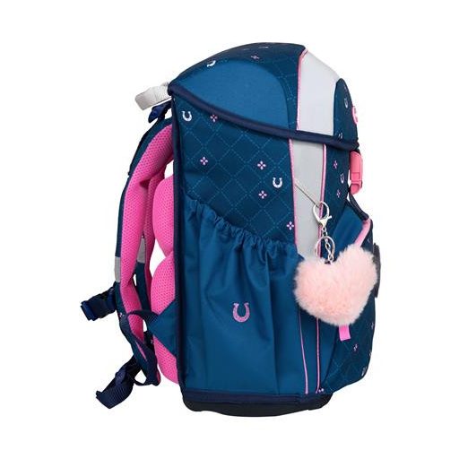 Iskolatáska, csatos, BELMIL "Maxi Meet your Horses", lópatkó