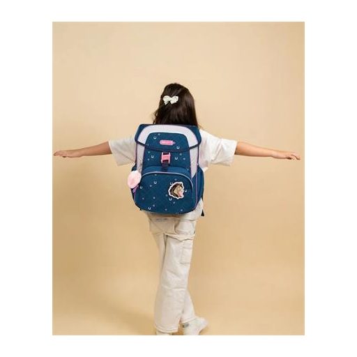 Iskolatáska, csatos, BELMIL "Maxi Meet your Horses", lópatkó