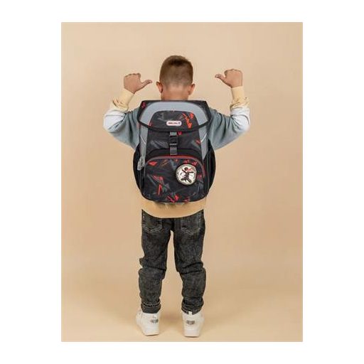 Iskolatáska, csatos, BELMIL "Maxi Ninja", nindzsa