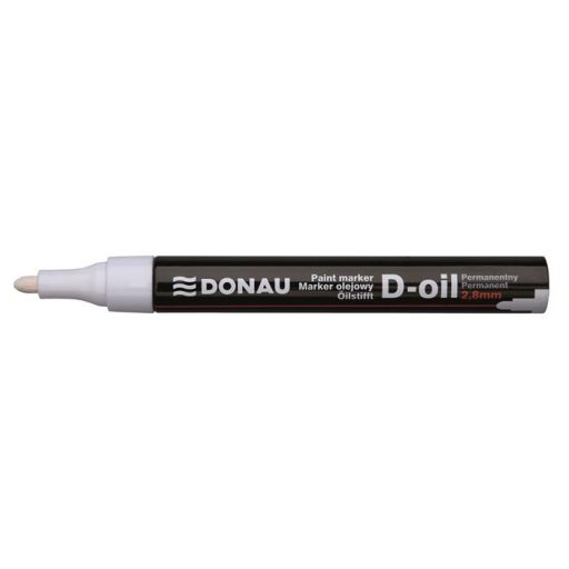 Lakkmarker, 2,8 mm, M, DONAU "D-oil", fehér