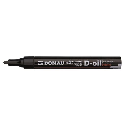 Lakkmarker, 2,8 mm, M, DONAU "D-oil", fekete