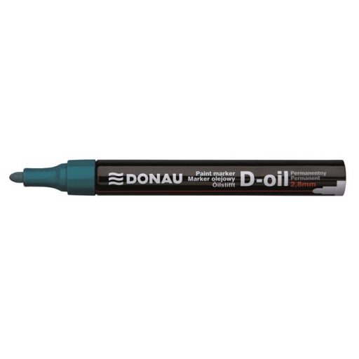 Lakkmarker, 2,8 mm, M, DONAU "D-oil", zöld