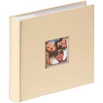   Fotóalbum, 200 fotó, 10x15 cm, "Walther Fun", krém