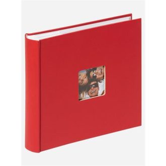   Fotóalbum, 200 fotó, 10x15 cm, "Walther Fun", piros