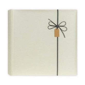   Fotóalbum, 200 fotó, 10x15 cm, "Zep Lipsia", krémszínű