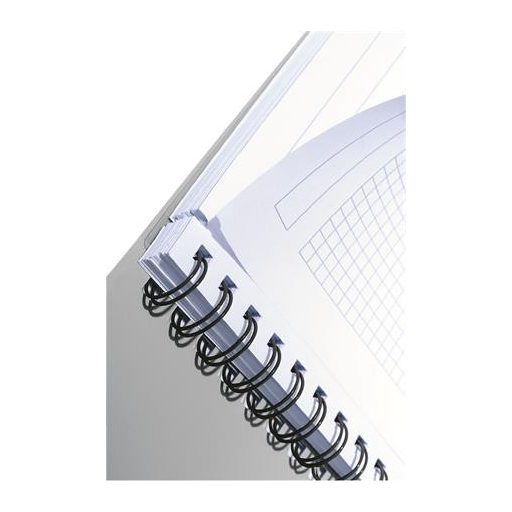 Spirálfüzet, A5, kockás, 80 lap, LEITZ "Executive"