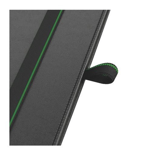 Jegyzetfüzet, exkluzív, A4, kockás, 80 lap, keményfedeles, LEITZ "Complete", fekete