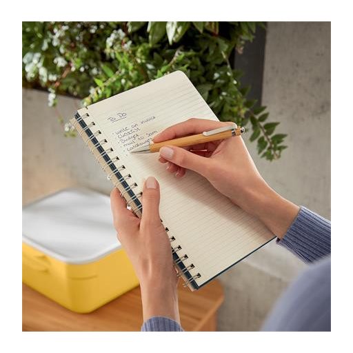 Spirálfüzet, B5, vonalas, 80 lap, LEITZ, "Cosy Soft Touch", bársonyszürke