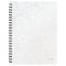 Spirálfüzet, A4, kockás, 80 lap, LEITZ "Wow", fehér