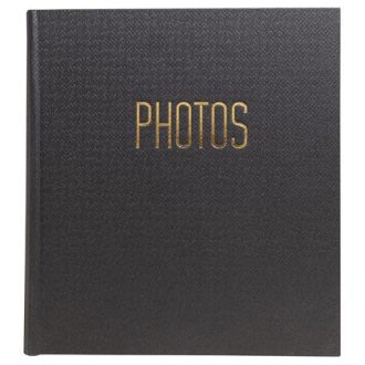   Fotóalbum, 29x32 cm, 30 lap, EXACOMPTA "Office By Me", fekete