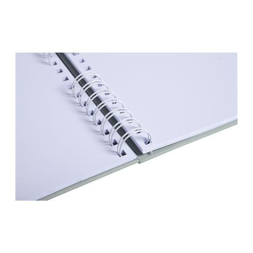 Fotóalbum, spirál, 32x22 cm, 25 lap, EXACOMPTA "AutentiK", zsálya