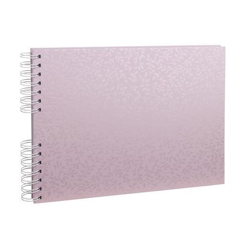 Fotóalbum, spirál, 32x22 cm, 25 lap, EXACOMPTA "AutentiK", rózsaszín