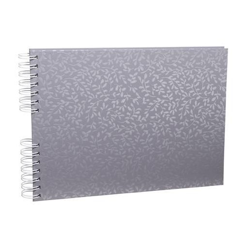 Fotóalbum, spirál, 32x22 cm, 25 lap, EXACOMPTA "AutentiK", kékesszürke