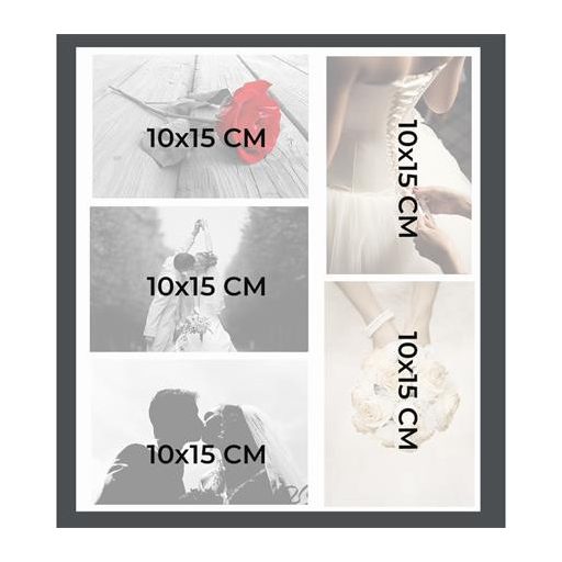 Fotóalbum, csavarozott gerincű, 29x32 cm, 30 lap, EXACOMPTA "CHAMPETRE", fehér