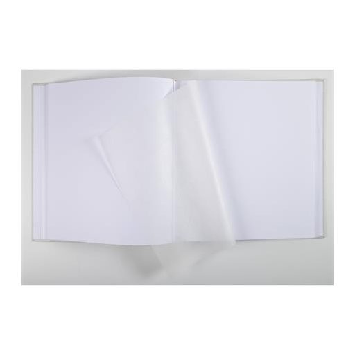 Fotóalbum, csavarozott gerincű, 29x32 cm, 30 lap, EXACOMPTA "CHAMPETRE", fehér