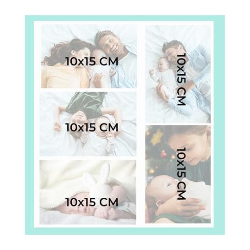 Fotóalbum, 29x32 cm, 30 lap, EXACOMPTA "Ellipse", szürkészöld