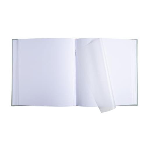 Fotóalbum, 29x32 cm, 30 lap, EXACOMPTA "Ellipse", szürkészöld