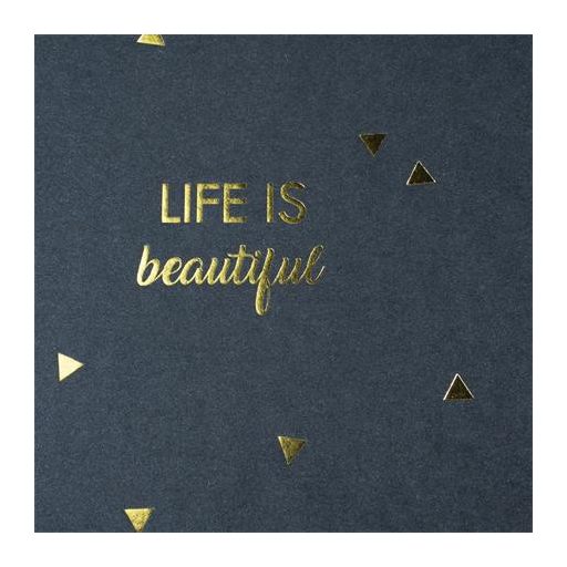 Fotóalbum, spirál, 32x22 cm, 25 lap, EXACOMPTA "Life", kék