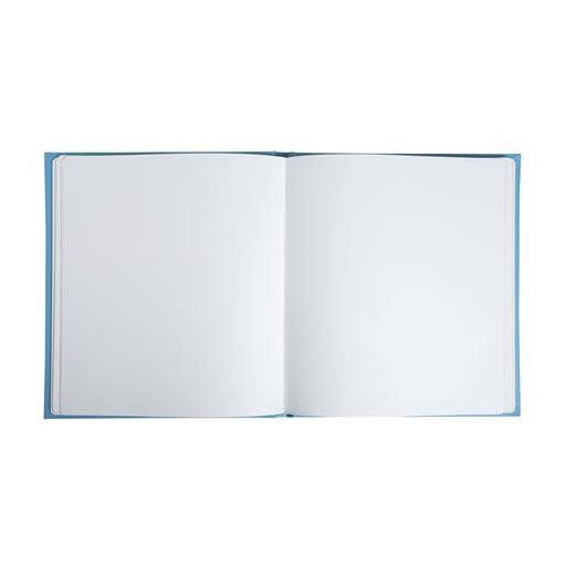 Vendégkönyv, 21x19 cm, 70 lap, EXACOMPTA, türkíz