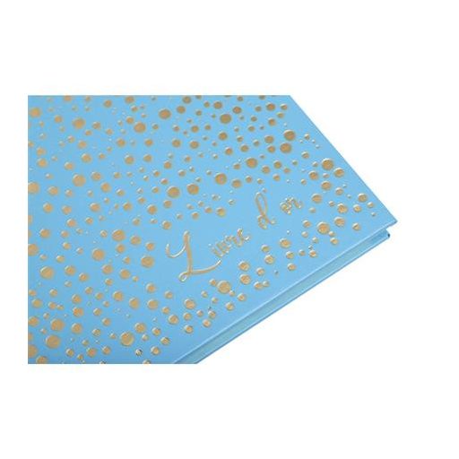 Vendégkönyv, 21x19 cm, 70 lap, EXACOMPTA, türkíz