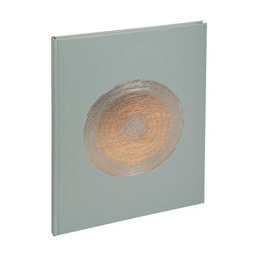 Vendégkönyv, 27x22 cm, 50 lap, EXACOMPTA "Ellipse", zöld