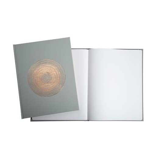 Vendégkönyv, 27x22 cm, 50 lap, EXACOMPTA "Ellipse", zöld