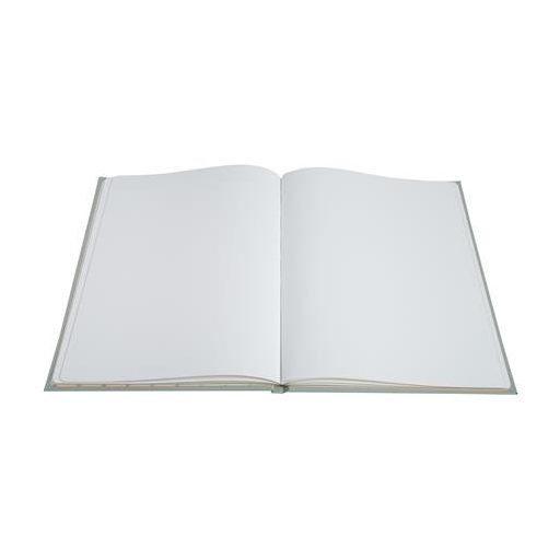 Vendégkönyv, 27x22 cm, 50 lap, EXACOMPTA "Ellipse", zöld