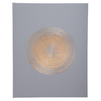   Vendégkönyv, 27x22 cm, 50 lap, EXACOMPTA "Ellipse", szürke