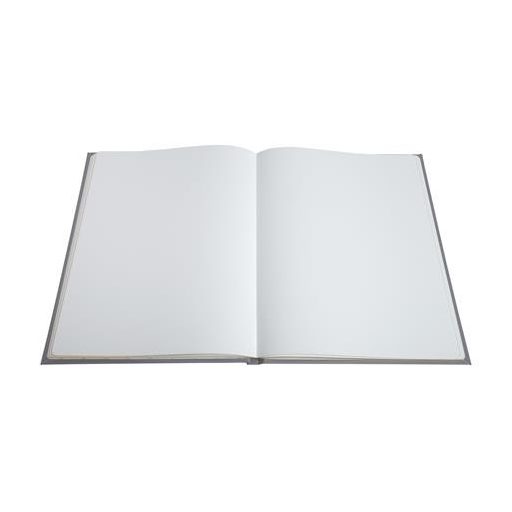 Vendégkönyv, 27x22 cm, 50 lap, EXACOMPTA "Ellipse", szürke