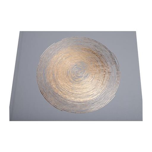 Vendégkönyv, 27x22 cm, 50 lap, EXACOMPTA "Ellipse", szürke