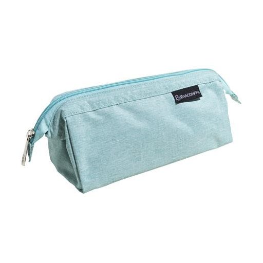 Tolltartó, cipzáras, EXACOMPTA "AutentiK", vegyes színek