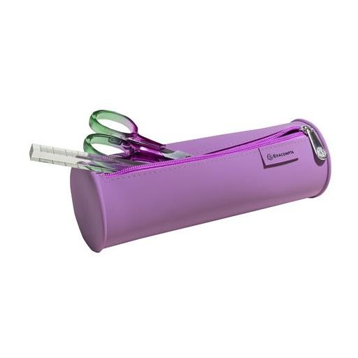 Tolltartó, cipzáras, henger, EXACOMPTA "Pop'Nco", vegyes színek