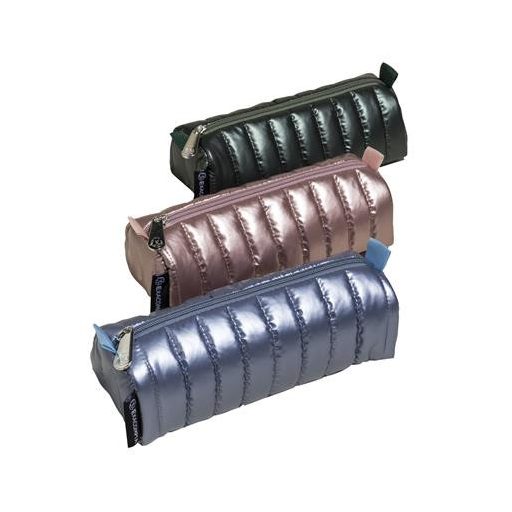 Tolltartó, cipzáras, EXACOMPTA "Puffer Jacket", vegyes színek