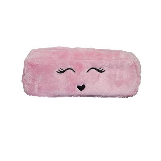 Tolltartó, cipzáras, EXACOMPTA "Fur", vegyes színek