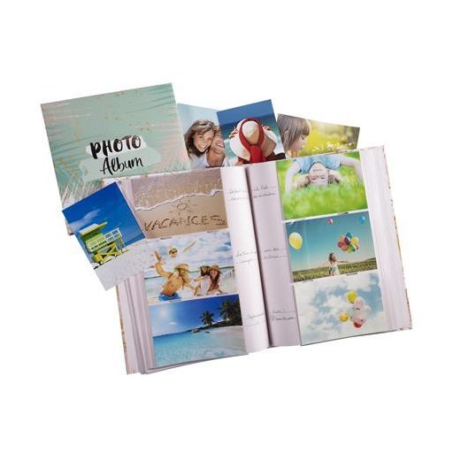 Fotóalbum, 22,5x22 cm, 50 lap, EXACOMPTA "Pastel Tropic"