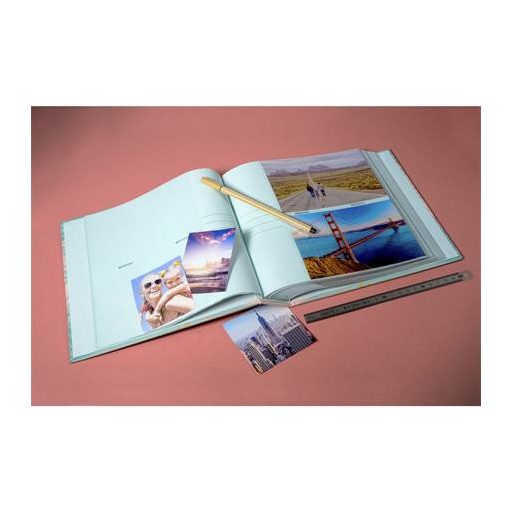 Fotóalbum, 22,5x22 cm, 50 lap, EXACOMPTA "Pastel Tropic"