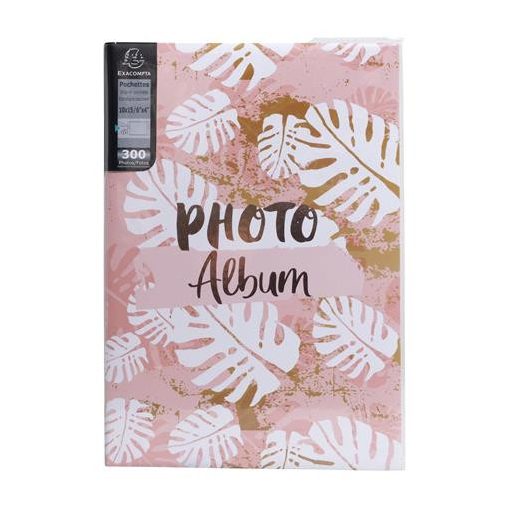 Fotóalbum, 22,5x32,5 cm, 50 lap, EXACOMPTA "Pastel Tropic"