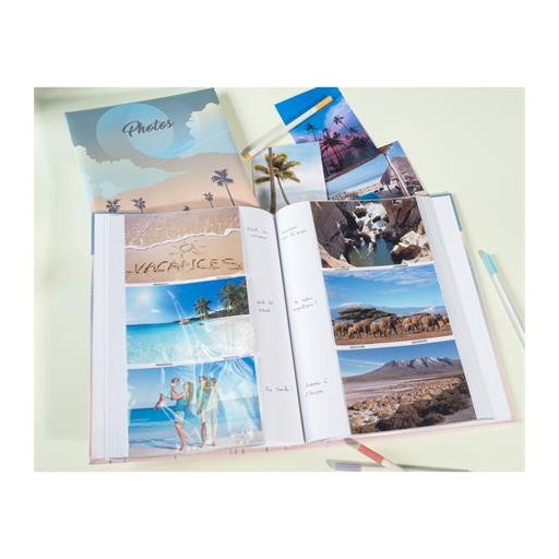 Fotóalbum, 22,5x22 cm, 50 lap, EXACOMPTA "Sunset"