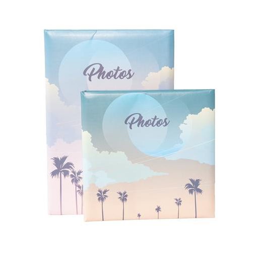 Fotóalbum, 22,5x22 cm, 50 lap, EXACOMPTA "Sunset"